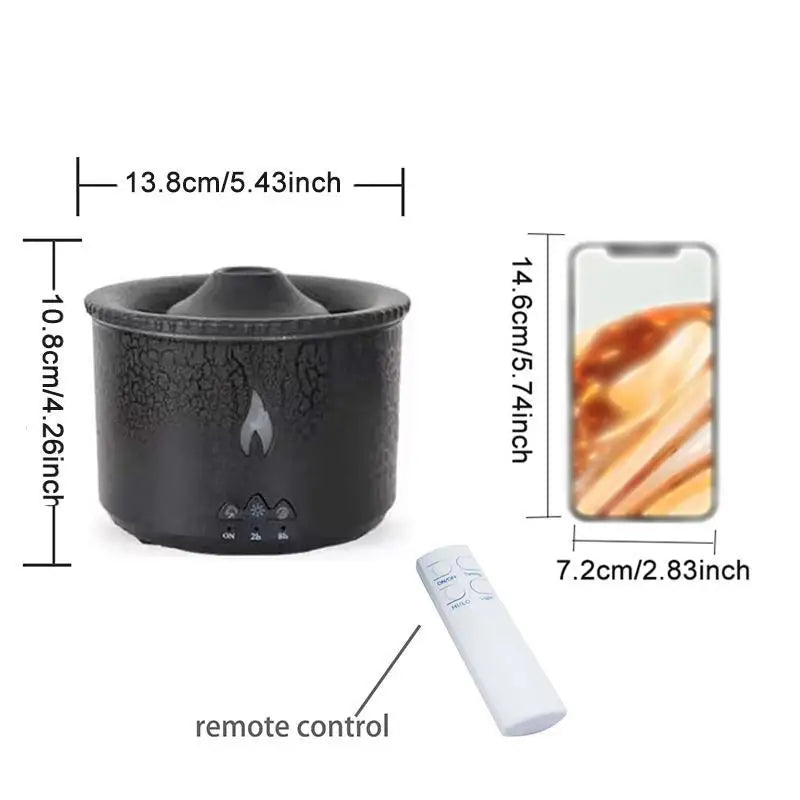 Volcano Essential Oil Diffuser, Air Humidifier